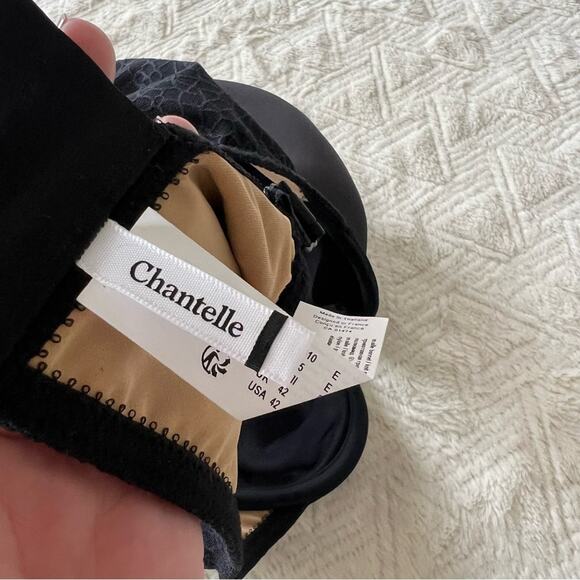 Chantelle Black Adjustable Strap Minimizer Bra 42DD - Picture 7 of 8